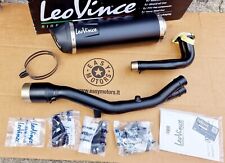 scarico Completo LeoVince  FULL BLACK YAMAHA TMAX T-MAX 530/560 2017-2023