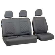 Coprisedili grigi per VOLKSWAGEN VW T4 coprisedile auto grigio SET 1+2