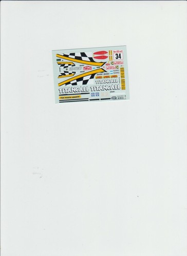 Decal racing43 fiat punto - 1:43, racing43:fiat