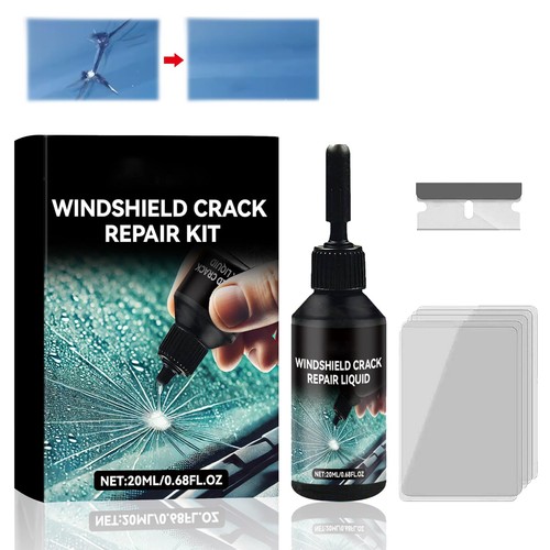 Kit riparazione crepe vetro - kit,