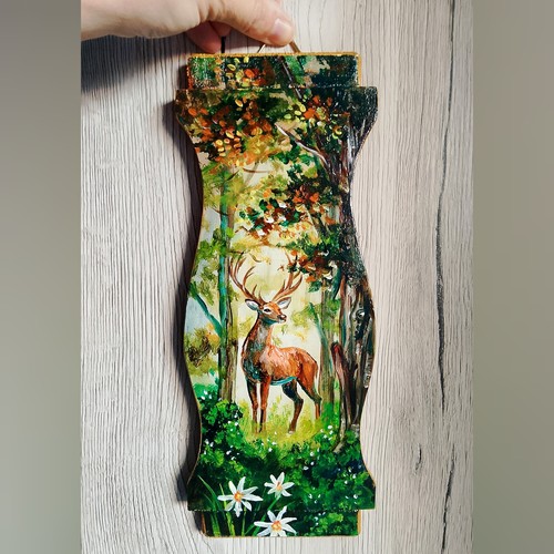 Piccolo quadro dipinto mano - a,