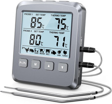 Dual Sonda Termometro Cucina