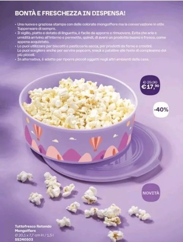 Tupperware tuttofresco rotondo - tupperware,