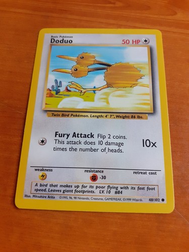 Doduo 102 anglaise - 48/102,