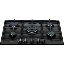 Hotpoint PCN 750 T (AN) R /HA Piano Cottura a Gas con 5 Fuochi - Nero