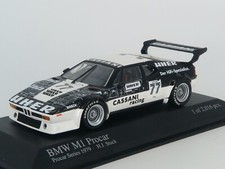 BMW M1 Procar Team Cassani "Uher" 1979 H.J. Stuck #77 1:43 MINICHAMPS 430 792577