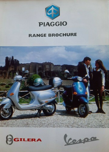 Brochure vendita piaggio vespa - brochure,