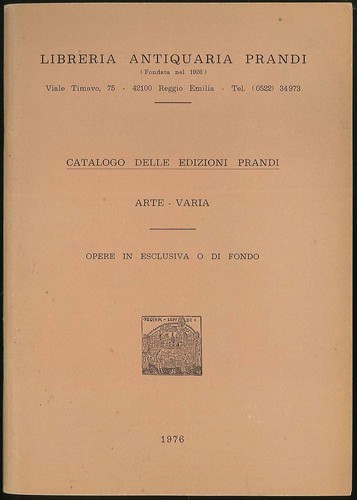 Catalogo delle edizioni - catalogo,