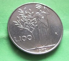 Repubblica Italiana (1946 - 2001) :100 Lire 1972  FDC periziata