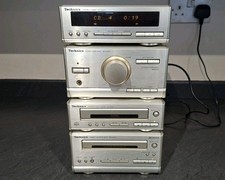 TECHNICS IMPIANTO STEREO HI-FI HD-301 CD/TAPE DECK/SINTONIZZATORE/AMPLIFICATORE 