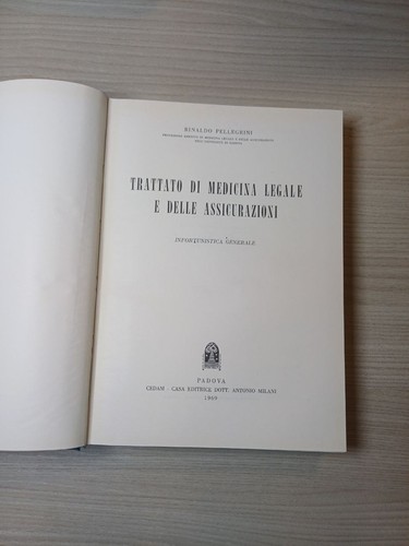 Trattato medicina legale - medicina,