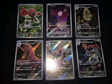 Pokemon - Lotto 6 Gallery Black Bolt - Scolipede - Unfezant - Munna - Jap - Nm