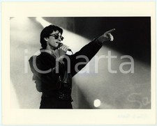 1987 SAINT VINCENT ESTATE Alberto FORTIS sul palco - Foto 25x20 cm