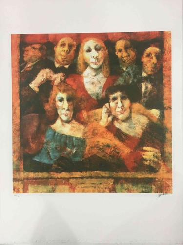 Remo squillantini lithography - remo,
