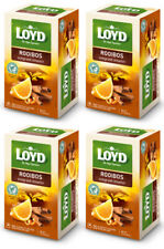 4 LOYD Rooibos Tisana aromatizzata all'arancia e cannella (80 porzioni)