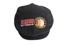 Cappello sportivo calcio vintage FEYENOORD Rotterdam Railroad Cap anni 90 nero newsboy