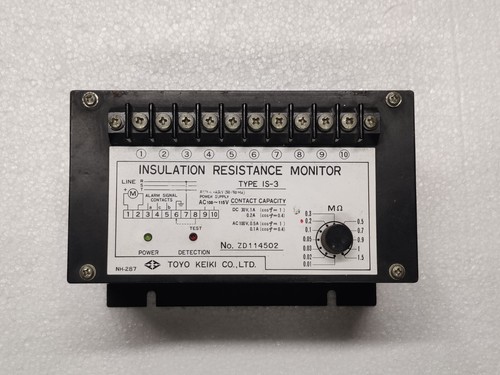 Toyo keiki monitor - toyo, resistenza