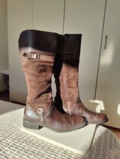 Stivali in pelle marroni 38