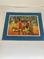 Quadro Batik Caraibi Africani