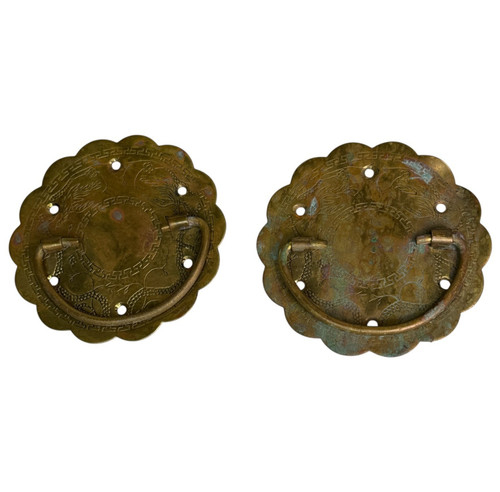 Coppia vintage ottone - coppia,