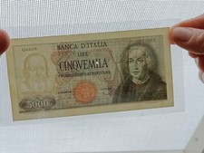 5.000 lire colombo 1 tipo