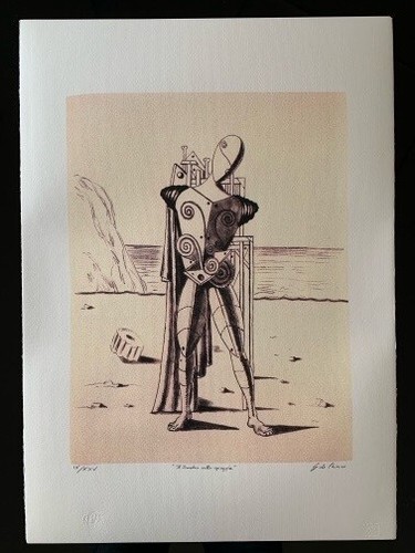 Giorgio chirico litografia - de,
