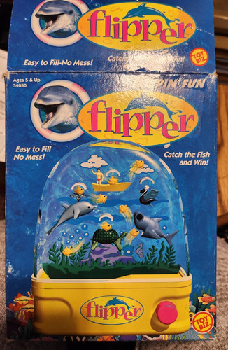 Toy biz flipper 1996 delfino - biz,