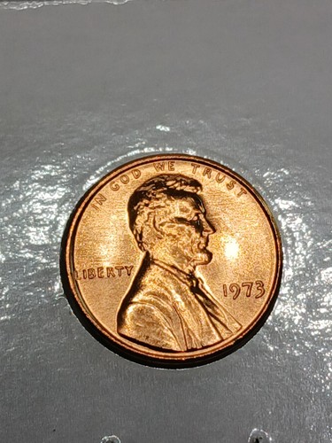 1973 one cent - p, lincoln
