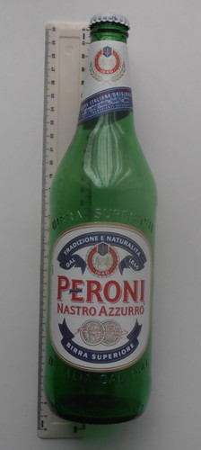 Vintage empty bottle peroni - bottle,