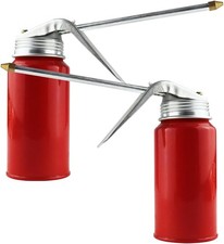 2PCS Oil Can Pump Oiler, Tank