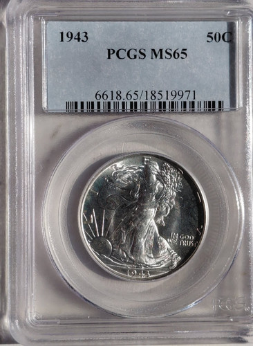 1943p pcgs walking - 65,