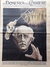 La Domenica del Corriere 27 Gennaio 1957 Morte Toscanini Louis Fellini Telematch