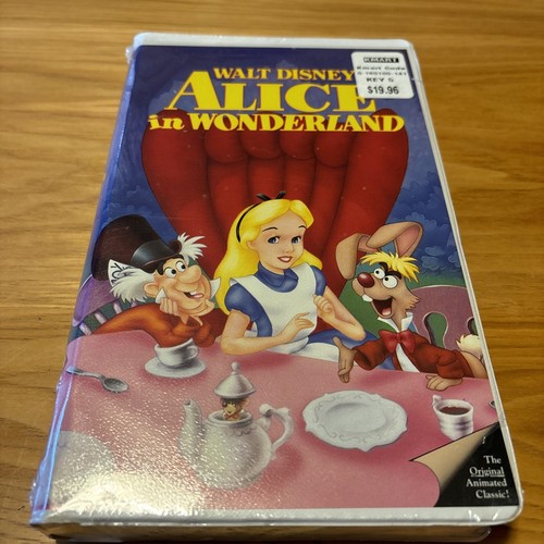 Alice wonderland vhs 1997 - alice,
