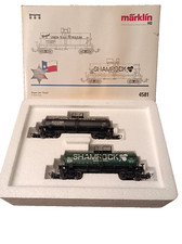 Märklin H0 4581 Set "150 years Texas" Tank Car Set, T&P, never used