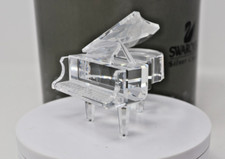 Statuina pianoforte a coda cristallo Swarovski 174506 con scatola, senza sgabello 3" x 2,25"