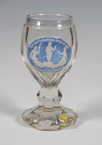 Coppa bicchiere biedermeier - bicchiere, i