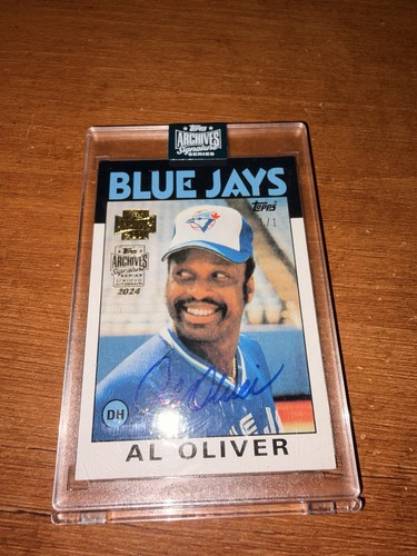 Topps archives auto al - archives, 1/1