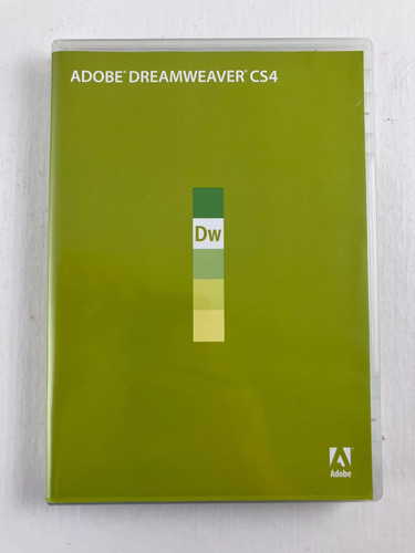 Adobe dreamweaver cs4 mac - dreamweaver,