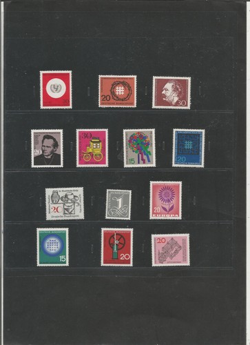 Germania germany stamps 1970 - germania,