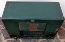 Vintage antica Radio d'epoca valvole Lorenz Loretta EN3 tube 1950 Röhrenradio