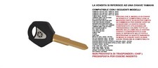 CHIAVE NERA VERGINE YAMAHA R1