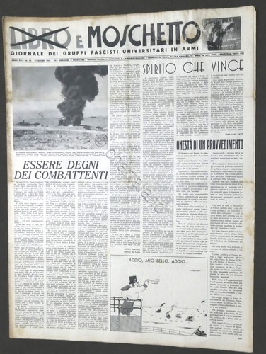 Giornale libro moschetto - giornale,