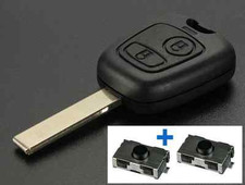 GUSCIO CHIAVE SCOCCA COVER TELECOMANDO CITROEN C1 C2 C3 C5 + 2 SWITCH - NO XSARA