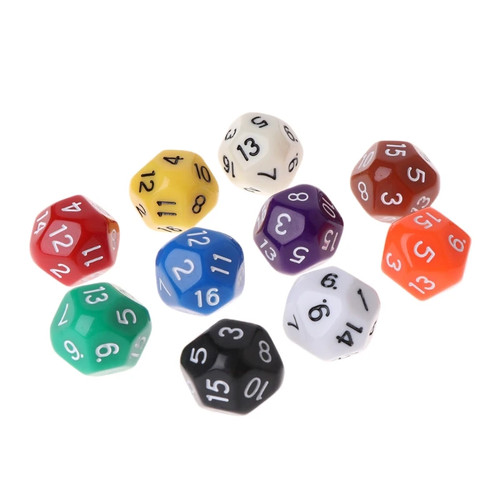 Dadi sedici facce giochi da - giochi,