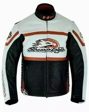 Giacca moto pelle Harley uomo