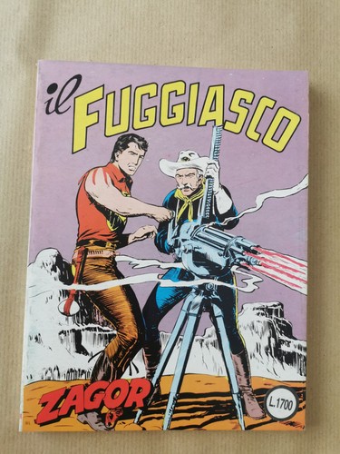 Zagor scritta rossa da - scritta,