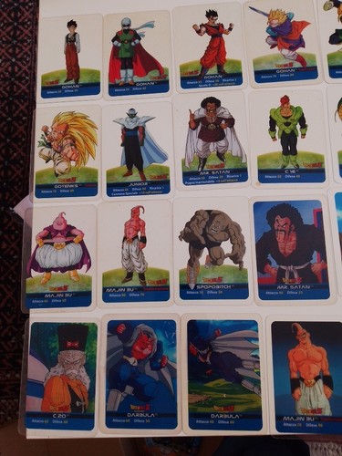Lamincards dragon ball z - lamincards,