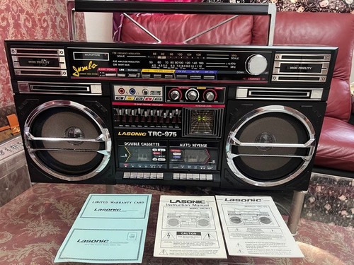 Lasonic trc 975 boombox stereo - lasonic,