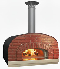 FORNO A LEGNA SPEEDY 4  CUPOLA E PIANO COTTURA IN REFRATTARIO  SENZA BASE NERO