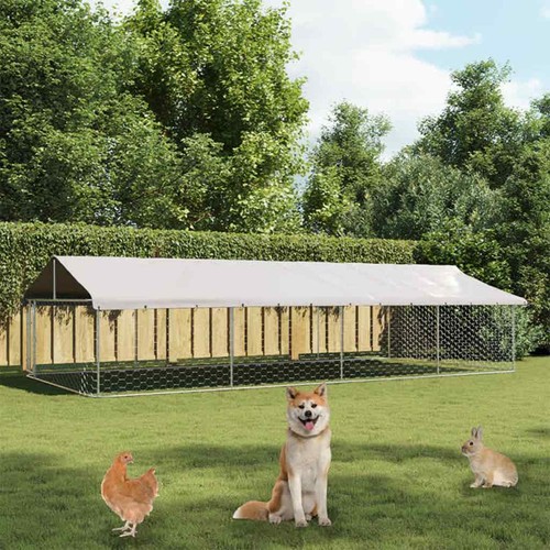 Gabbia per cani esterno - gabbia, con
